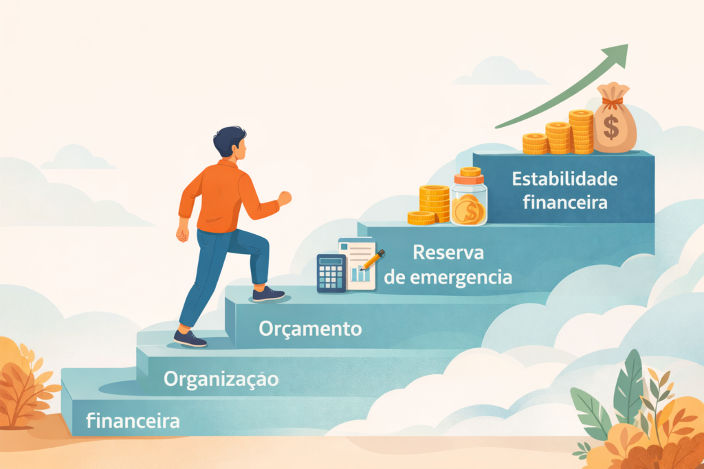 passos para parar de viver de salário em salário